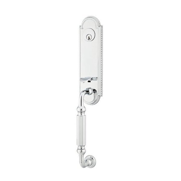 Bright Chrome Handleset, 4301WMUS26LH, Emtek, Mfr#: 4301WMUS26LH